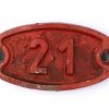 Schnalle Aluminium Original Nr. 21-0