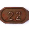 Schnalle Aluminium Original Nr. 22-0