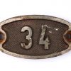 Schnalle Aluminium Original Nr. 34-0