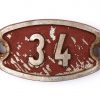 Schnalle Aluminium Original Nr. 34-0