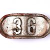 Schnalle Aluminium Original Nr. 36-0