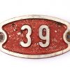 Schnalle Aluminium Original Nr. 39-0