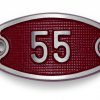 Schnalle Aluminium Fire Rot Nr. 55-0