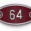 Schnalle Aluminium Fire Rot Nr. 64-0