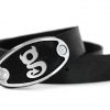 Logobelt Grosi Grossenbacher Schwarz glänzig-0