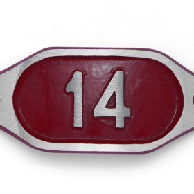 Schnalle Aluminium Hydro Rot Nr. 14-0