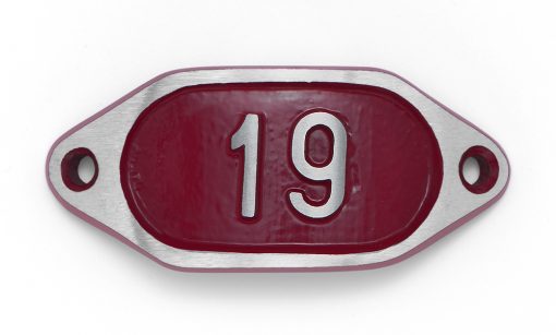 Schnalle Aluminium Hydro Rot Nr. 19-0