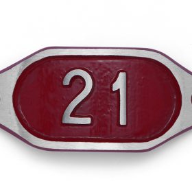 Schnalle Aluminium Hydro Rot Nr. 21-0