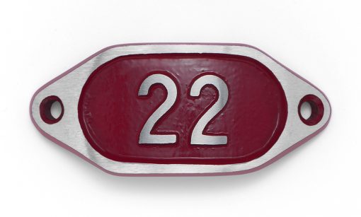 Schnalle Aluminium Hydro Rot Nr. 22-0