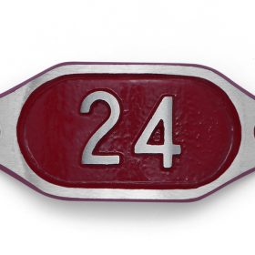 Schnalle Aluminium Hydro Rot Nr. 24-0