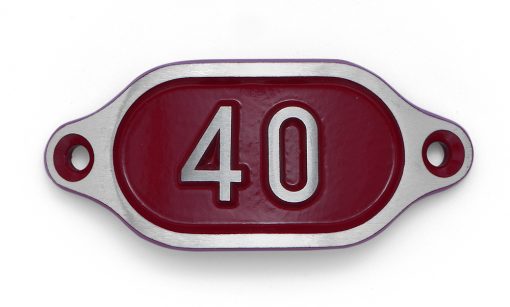 Schnalle Aluminium Hydro Rot Nr. 40-0