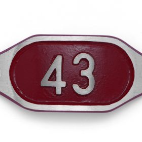 Schnalle Aluminium Hydro Rot Nr. 43-0