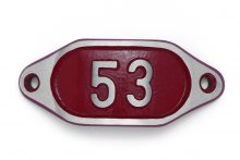 Schnalle Aluminium Hydro Rot Nr. 53-0