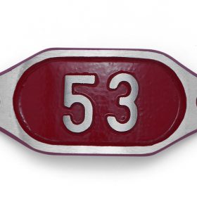 Schnalle Aluminium Hydro Rot Nr. 53-0