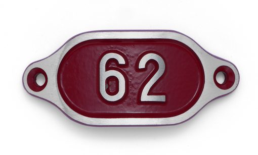 Schnalle Aluminium Hydro Rot Nr. 62-0