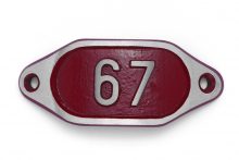 Schnalle Aluminium Hydro Rot Nr. 67-0