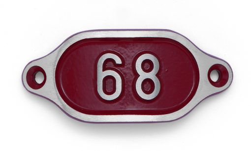 Schnalle Aluminium Hydro Rot Nr. 68-0