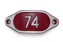 Schnalle Aluminium Hydro Rot Nr. 74-0