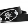 Logobelt Swiss Sup Schwarz glänzig-0